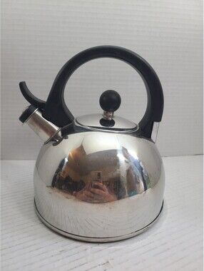 Farberware Vintage Stainless Steel Whistling Tea Kettle Model 13C
